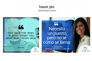 diseño grafico para redes sociales de empresa de recursos humanos