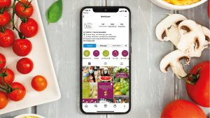 instagram para tienda de productos saludables