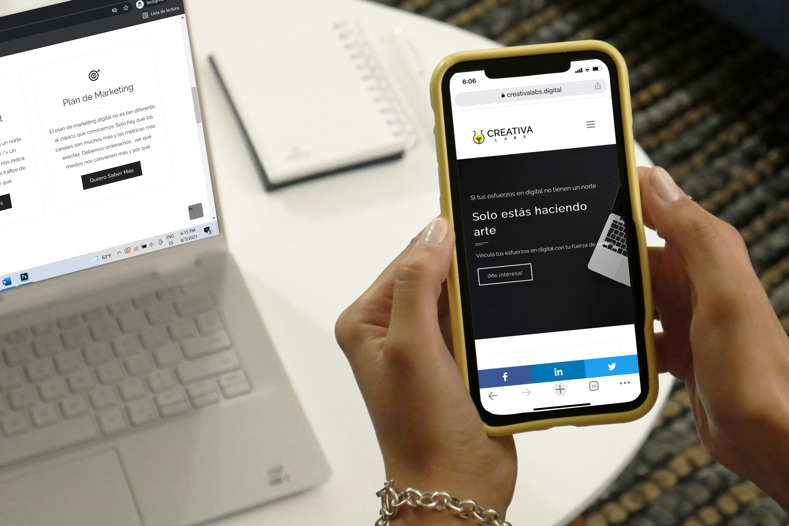 ejemplo de diseño de pagina web en lima peru
