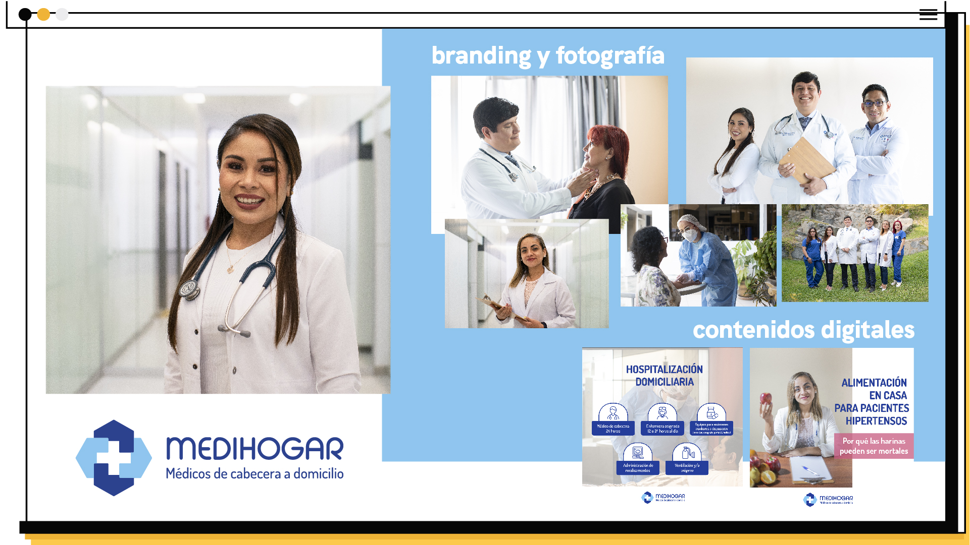 portafolio de agencia de marketing medico